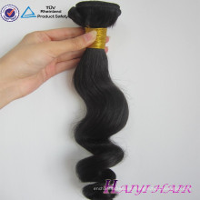 Nueva llegada Indian Hair Grade 9A cutícula de onda suelta alineada